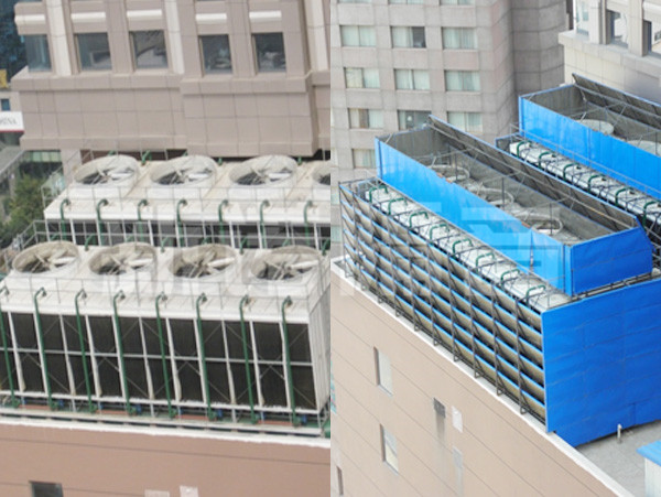 沈陽(yáng)萬(wàn)鑫酒店冷卻塔降噪