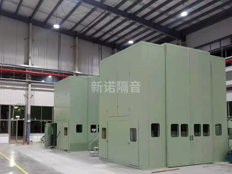 L形沖床隔音房 